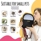 Jerliflyer portable pet carrier interior plush lining