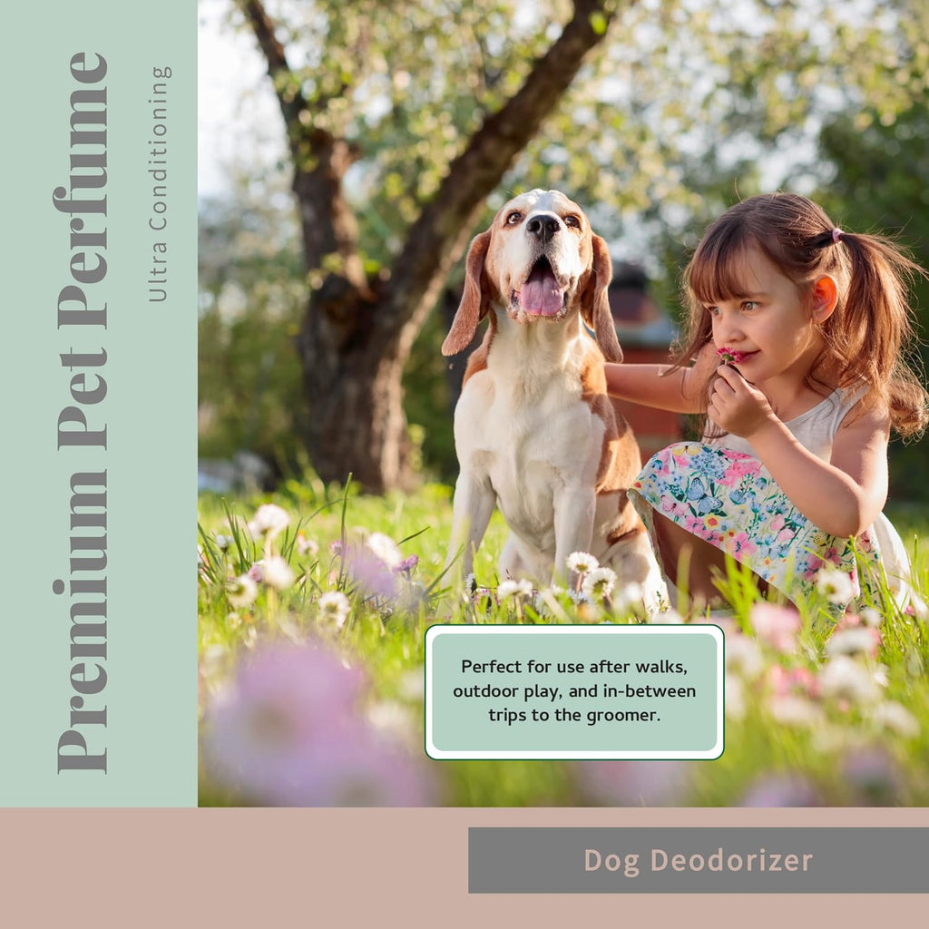 Begleys plant based conditioning spray for shiny dog coat