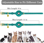 Lightweight OOPSDOGGY GPS pet collar adjustable strap close up.