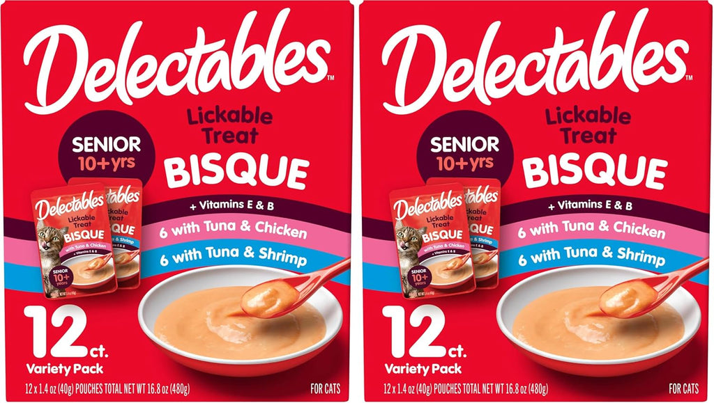 Delectables Lickable Wet Cat Treats - Tuna & Chicken, 1.4 Ounce (Pack of 12) - Image 12