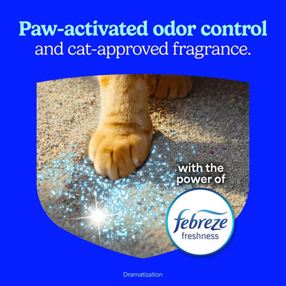Two pack 16 pound boxes of Fresh Step cat litter