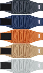 Packaging view of imported Barklincharm 5 pack dog diapers