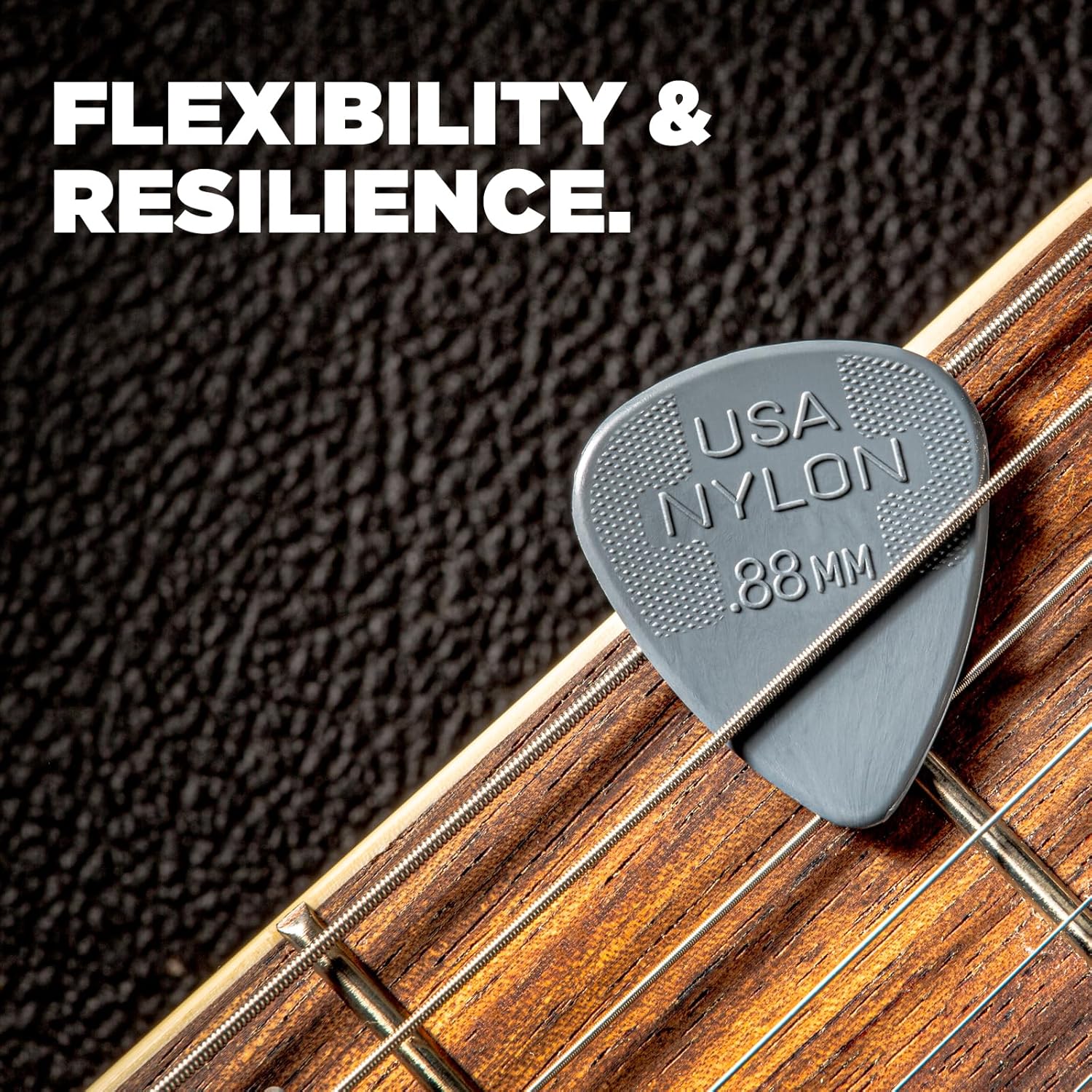 Jim Dunlop nylon standard player pack showing the official authentic brand packaging.