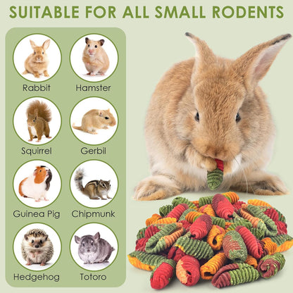 High fiber timothy grass cakes for small pet health