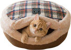 Urnat cat bed in indoor home setting