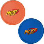 Nerf Dog Nylon Flyer Dog Toy, Flying Disc, Lightweight, Durable and Water Resistant, Great for Beach and Pool, 9 inch diameter, for Medium/Large Breeds, Single Unit, Red - Image 10