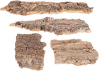Safe and non-toxic tree bark pieces perfect for bearded dragons and gecko basking spots.