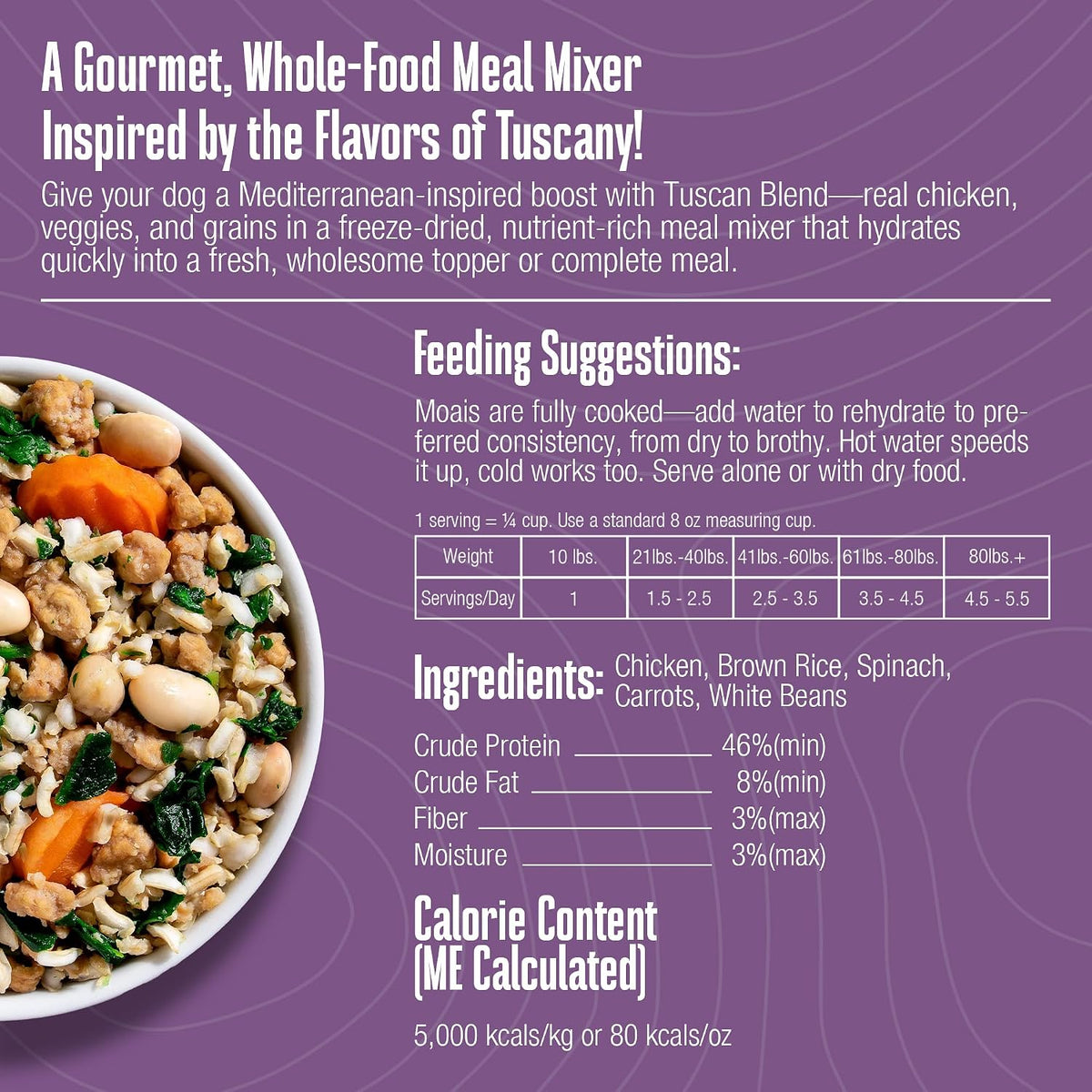 Whole Life Pet Bistro Bowl packaging showing human grade quality label