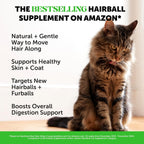 Pet Honesty Vet Backed Cat Hairball Remedy Chews, Chicken, 30-Day Supply - Image 3