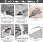 Breathable polyester mesh texture shown closely