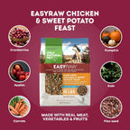 Only Natural Pet - EasyRaw Dehydrated Raw Dog Food Formula, Contains Real Wholesome Nutrition, Low Glycemic, Paleo Friendly, Non-GMO - Chicken & Sweet Potato Flavor - 2 lb Bag (Makes 10 lbs)-C2 - Image 6