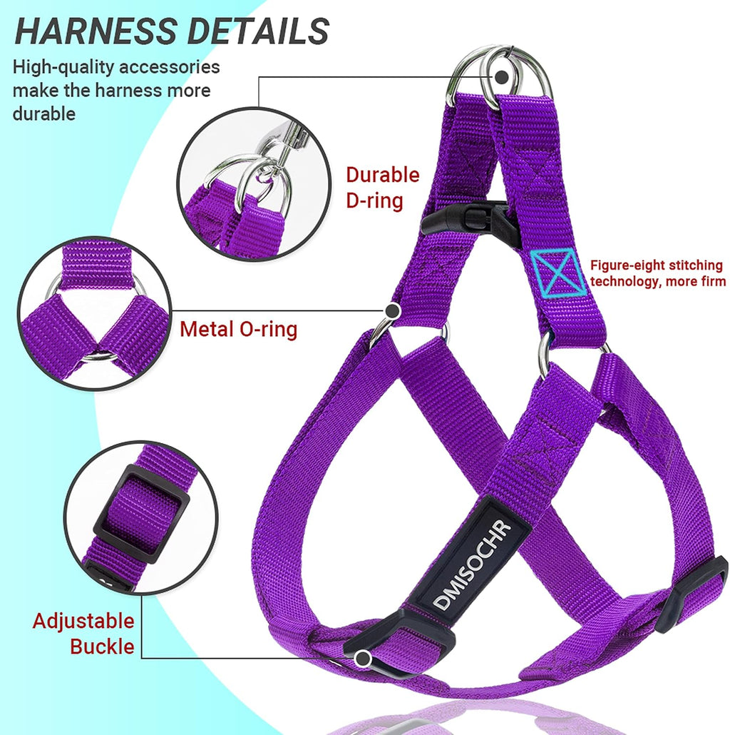 Ipravoci adjustable pet harness showing quick release buckle