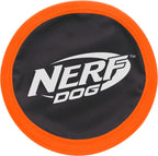 Nerf Dog Zone Flyer flying disc front view for medium and large dogs.