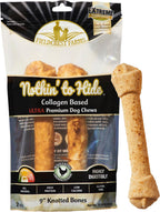 Fieldcrest Farms Nothin' to Hide Ultra Knotted Bones - Collagen-Based Rawhide Alternative Dog Chews, Beef Flavor, Highly Digestible for Aggressive Chewers up to 35 lbs, 9-Inch, 2 Pack - Image 13