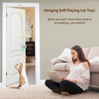Janbenty interactive cat toys bundle showing the retractable teaser wand