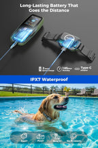 Teendow IPX7 waterproof collar unit demonstrating durable outdoor construction