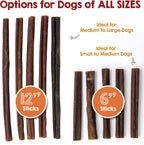 Dog chewing on Rileys collagen stick showing durability