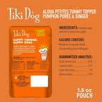 Tiki Dog pumpkin and ginger digestive health supplement for dogs