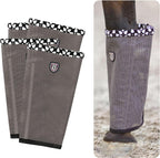 CareMaster medium hot fuchsia fly leggings showing full lower limb coverage.