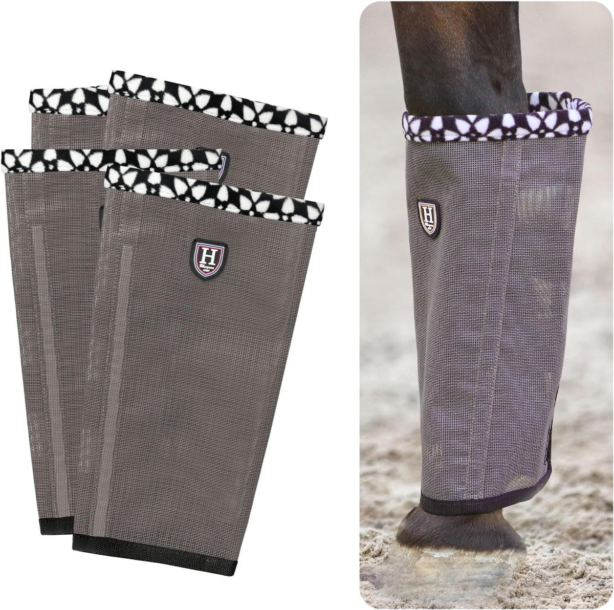 CareMaster medium hot fuchsia fly leggings showing full lower limb coverage.