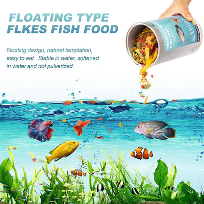 Nutritionally balanced aquarium food for all life stages