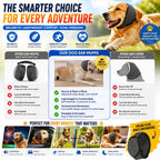 LHP water resistant dog snood worn during pet bathing and grooming