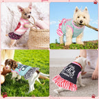 Clysee pet apparel pack showing the durable stitching and flexible neck design