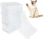 Clear Scat Mat for Cats 16 x 13 Inch, 10 Pack Transparent Cat Deterrent Mat with 1 Inch Spikes, Indoor Outdoor Pet Training Mat to Keep Cats Off Sofa, Counter & Garden - Image 9