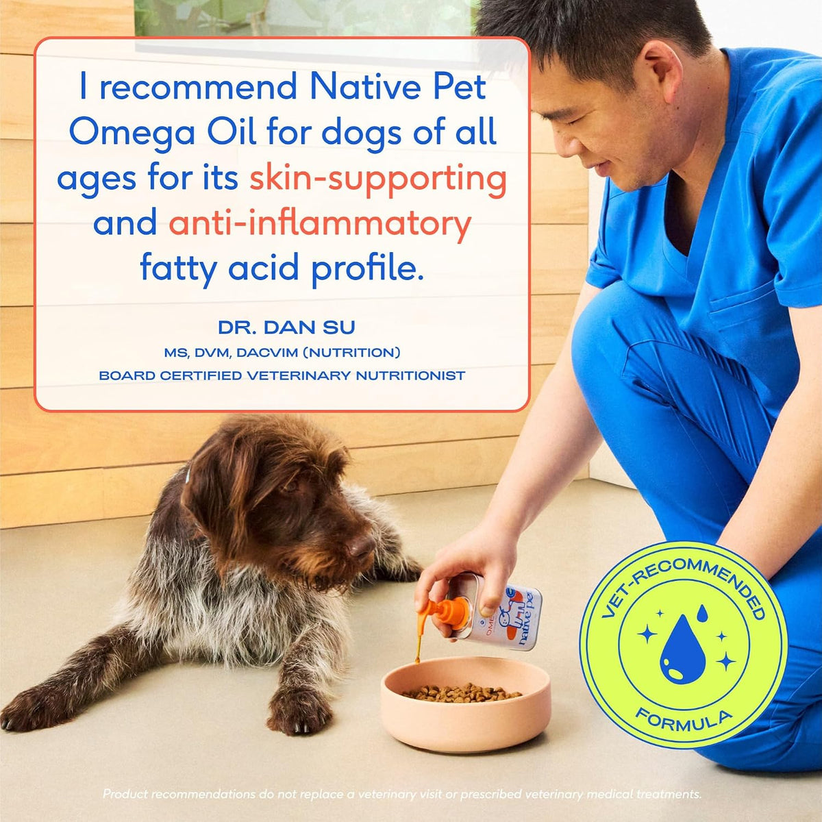 Native Pet vet developed fish oil for cat and dog joint health