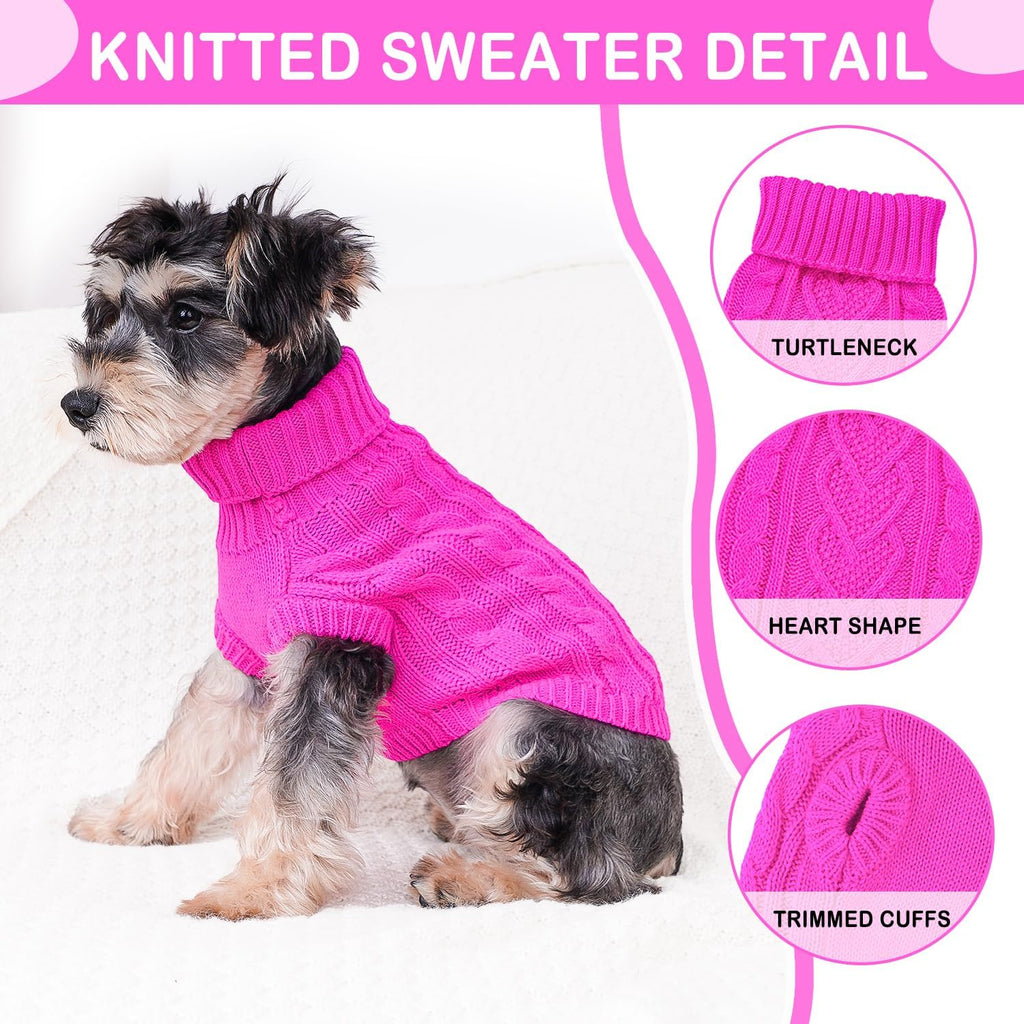 Puppishy solid stretchy pet cat outfit ribbed neck detail
