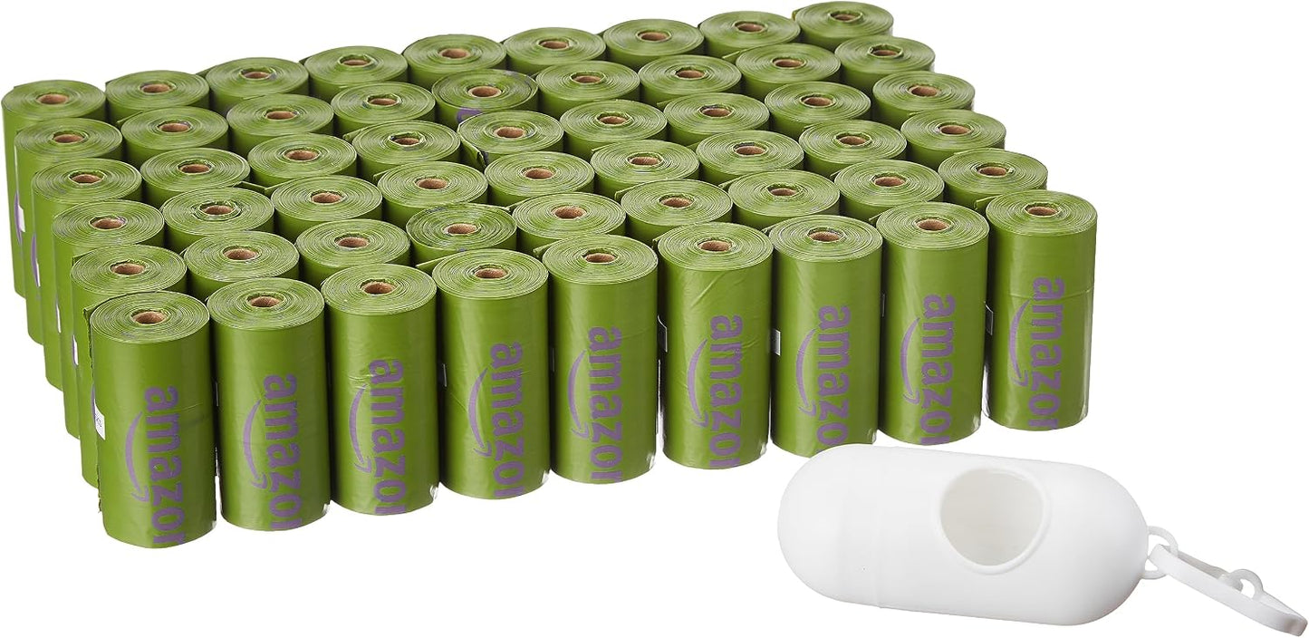 Thick premium leak proof material of the green dog disposal bag showing zero leakage