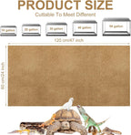 Haull 4 piece reptile mat displayed flat showing high density tech fiber texture
