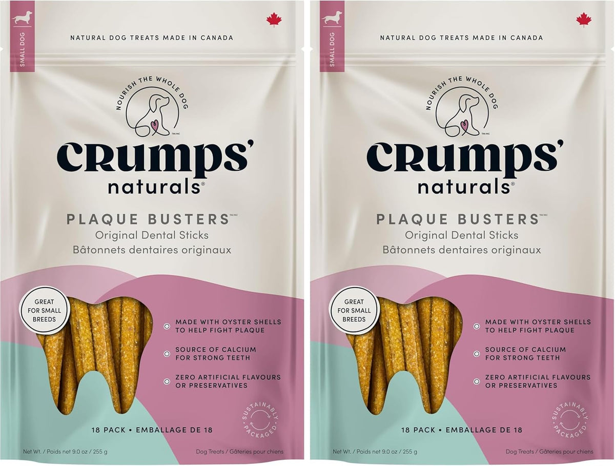 Crumps' Naturals Plaque Busters Advanced - Whole Mouth Care Dental Sticks 9.5oz - Image 9