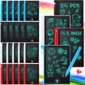 Zhehao 24 pack LCD mini writing tablet set front view