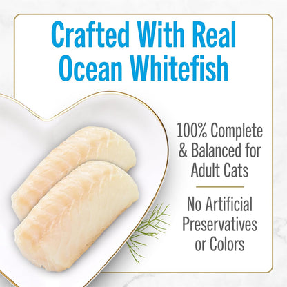 Fancy Feast Petites Ocean Whitefish Entree Tubs