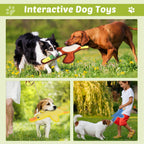 Three pack of cute pet chew toys without any stuffing filling