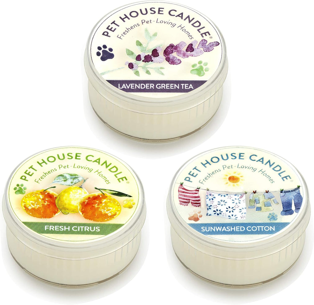 One Fur All Pet House Mini Candles Variety Pack front view