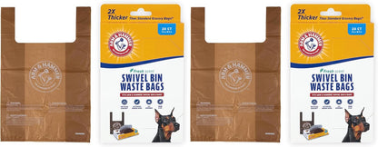 Arm & Hammer Heavy Duty Pet Waste Bags for Swivel Bin & Rake Dog Pooper Scooper, 20 Count Refill Bags (Packaging May Vary) - Image 9