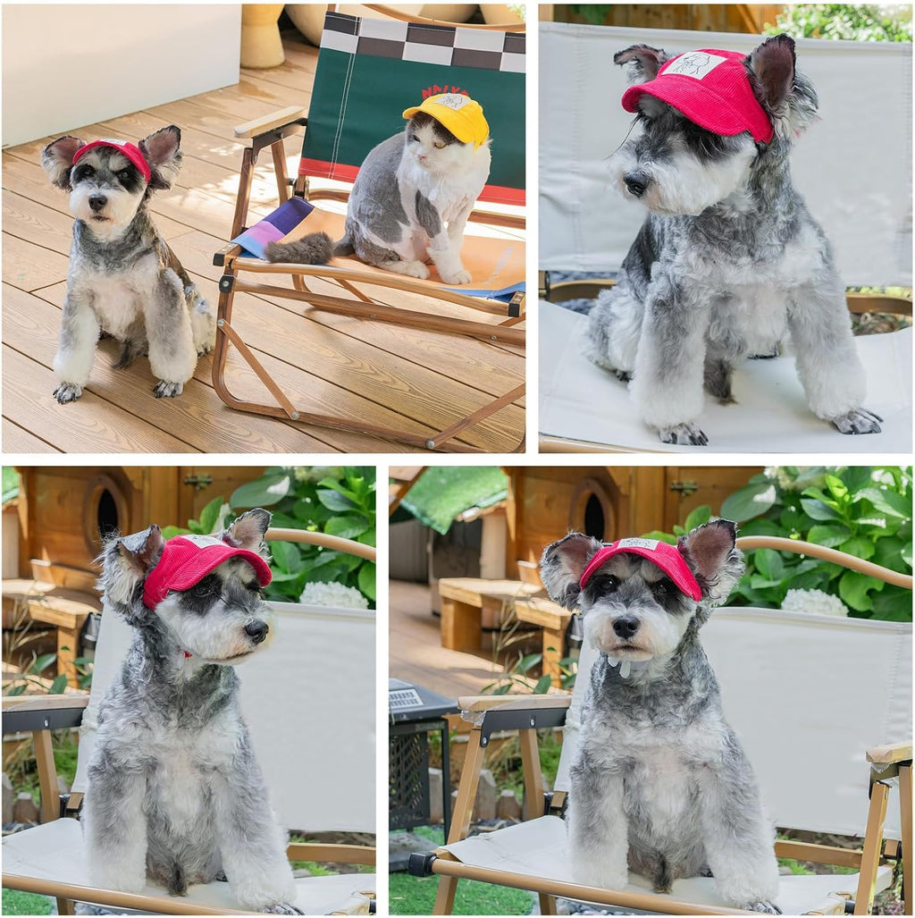 Small size cat dog sun cap for outdoor protection