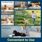 Clean Spaces five layer moisture locking technology visual representation on pet mat