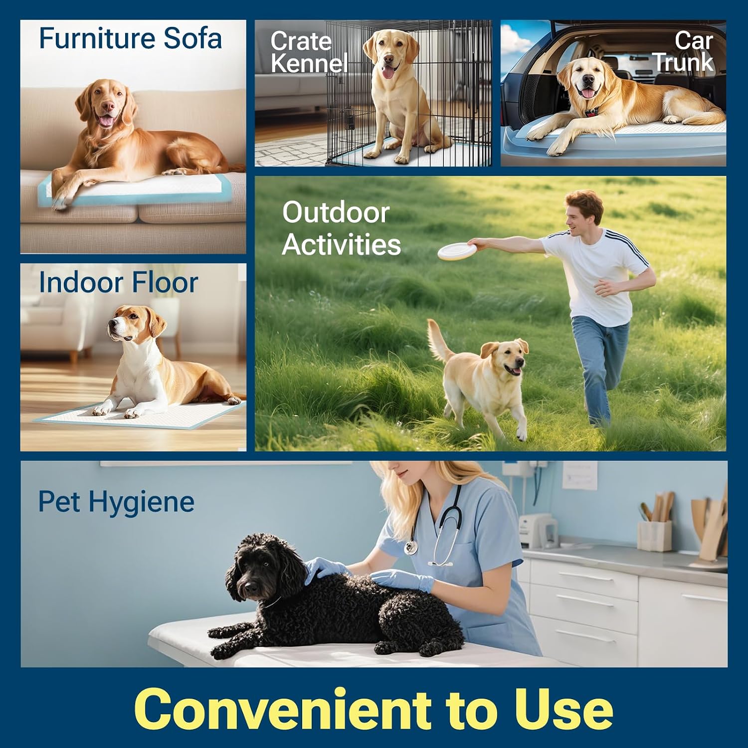Clean Spaces five layer moisture locking technology visual representation on pet mat