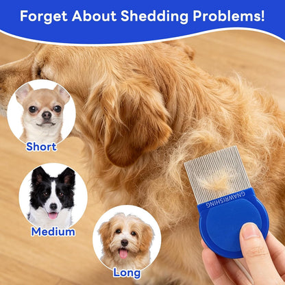 GNAWRISHING authentic imported premium pet grooming comb kit