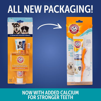 Arm and Hammer enzymatic toothpaste 2.5 Ounce tube with peanut butter flavor