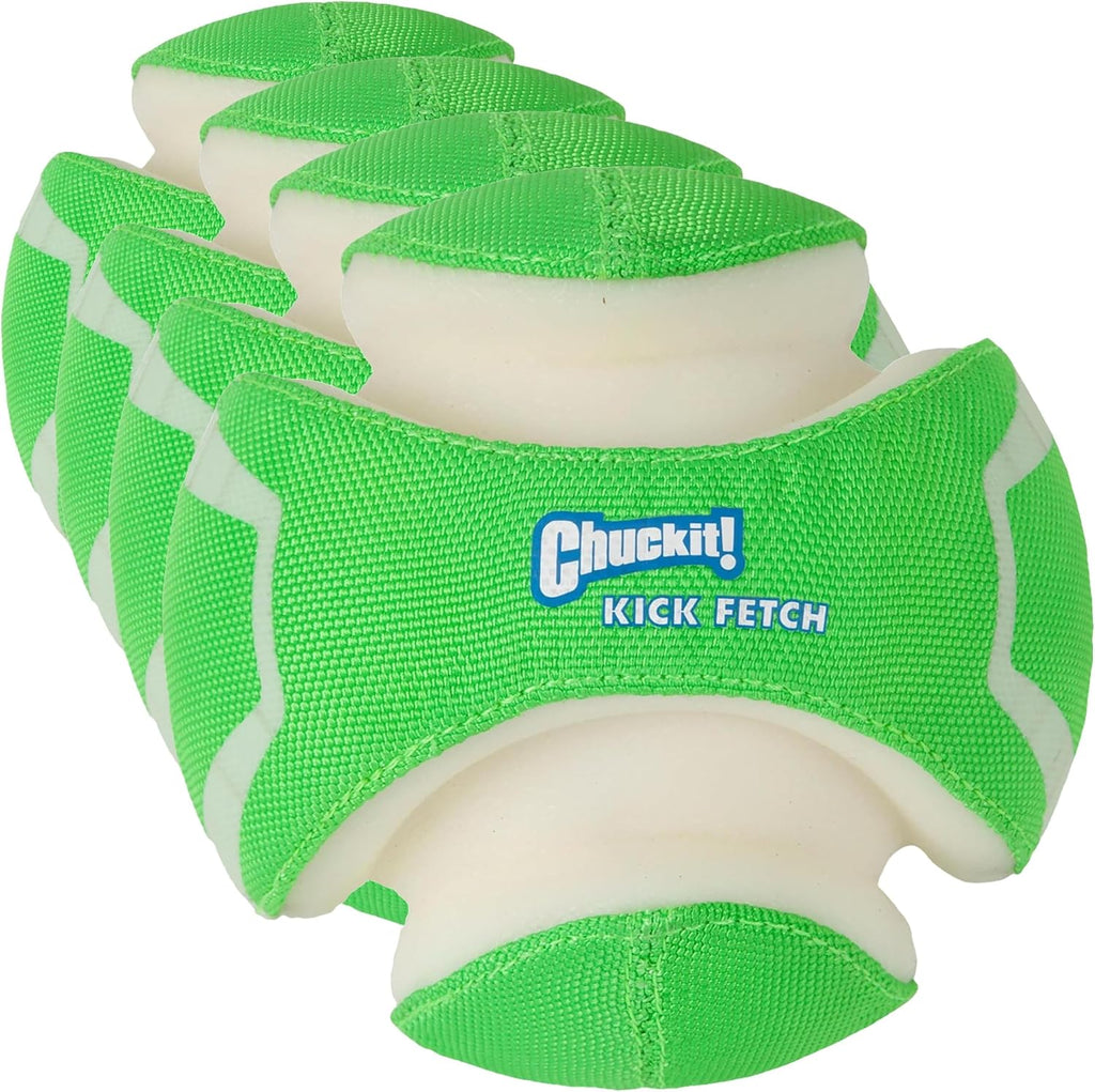 Chuckit! Kick Fetch Ball Dog Toy - Floats in Water - Perfect for Interactive Play - Made with Durable Rubber and Foam - For Large Dogs - Size Large - 8-inch Diameter - Pack of 1 - Image 12