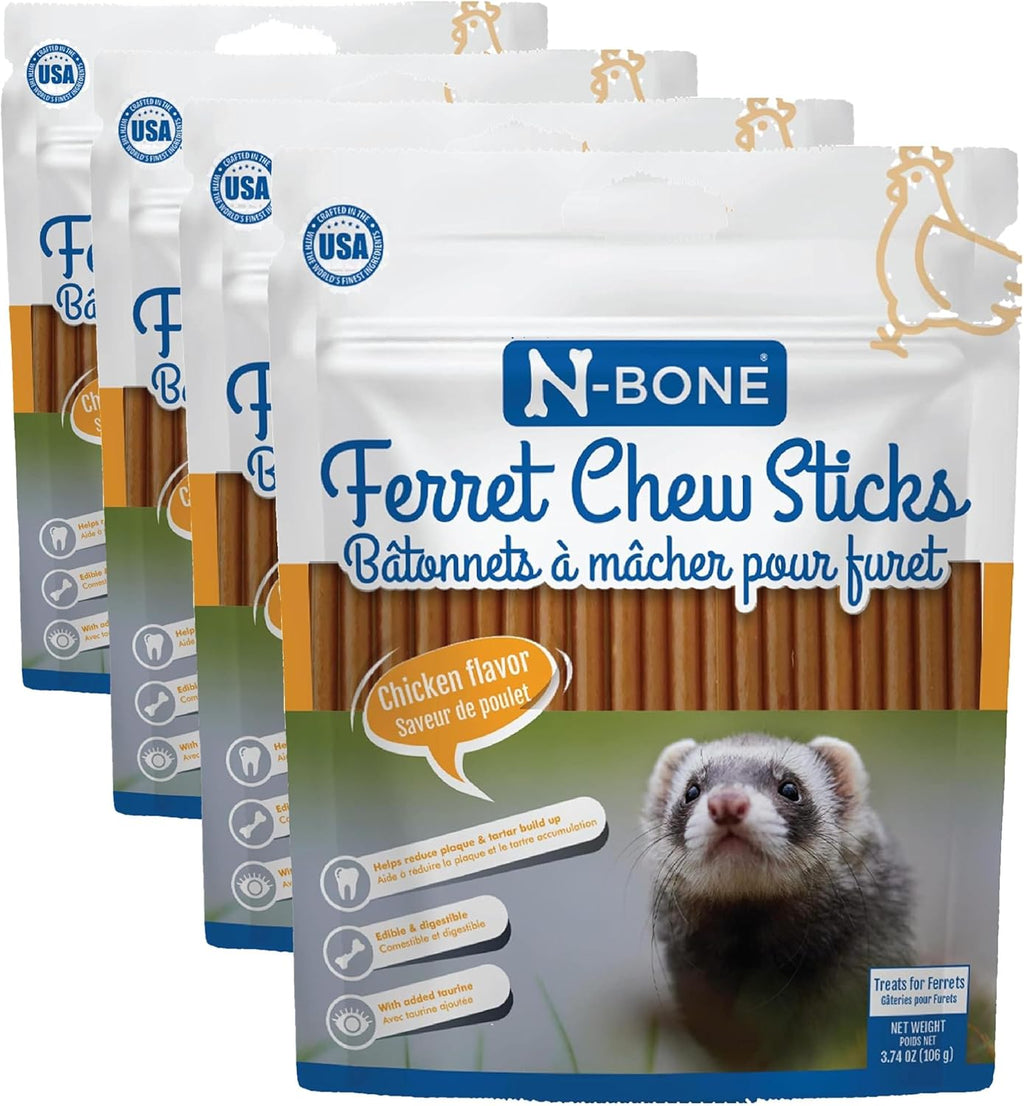 N-Bone Ferret Chew Sticks Salmon Flavor, 1.87-oz Bag - Image 14
