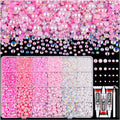 Tinkrstuff Belleboost bedazzling kit front view showing gems and glue