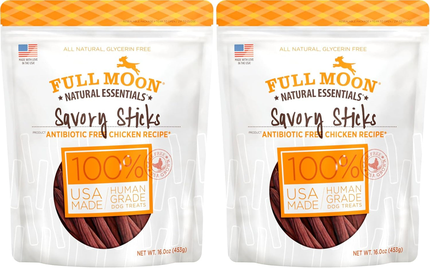Full Moon All Natural Human Grade Dog Treats, Essential Beef Savory Sticks, 22 Ounce, 1.375 Pound (Pack of 1) - Image 11