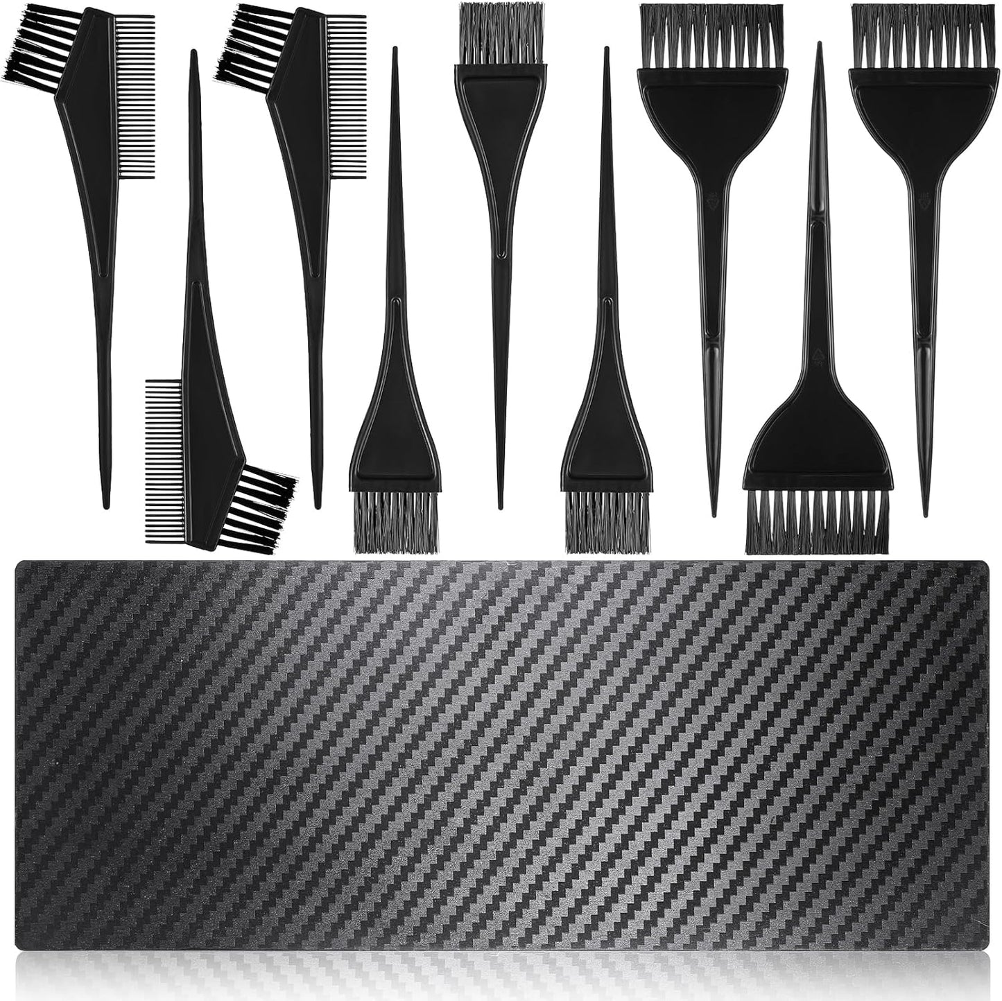 Avnish 10 piece hair dye brush kit professional applicator set