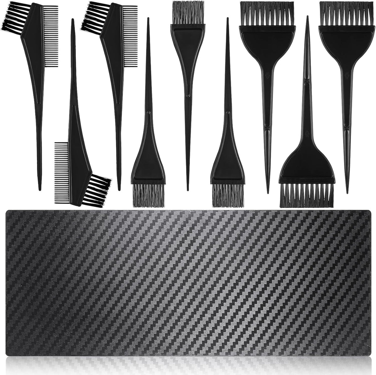 Avnish 10 piece hair dye brush kit professional applicator set