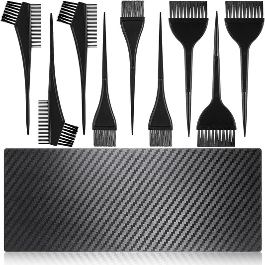Avnish 10 piece hair dye brush kit professional applicator set